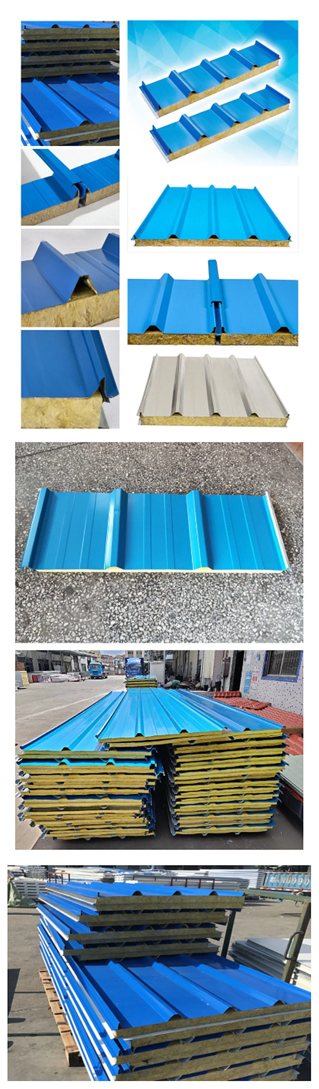 Rock Wool Sandwich Tile for Prefabricated/Modular Container Houses