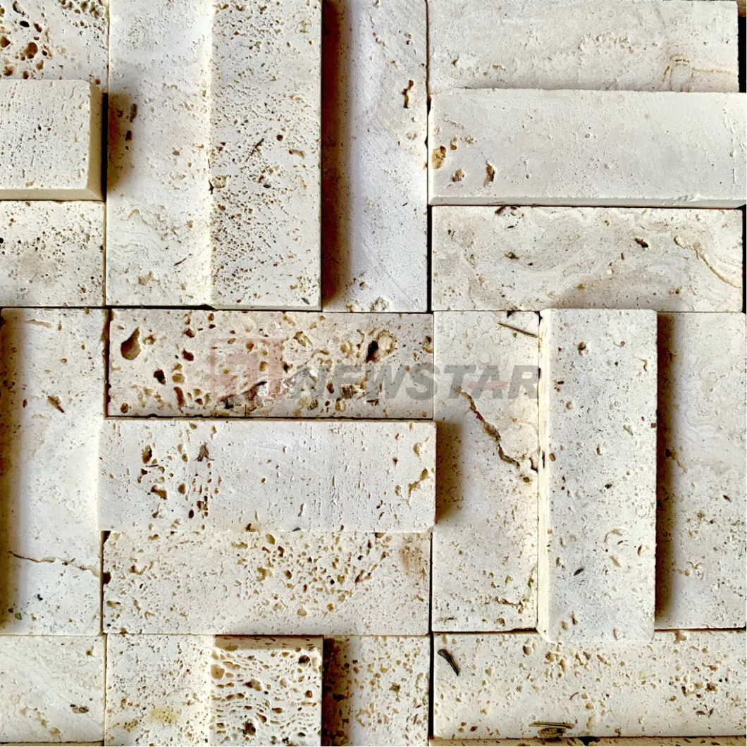 Natural Stone Decorative Slab Stone Background Mosaic Marble Bathroom Wall Tiles 3D Mosaic Tiles