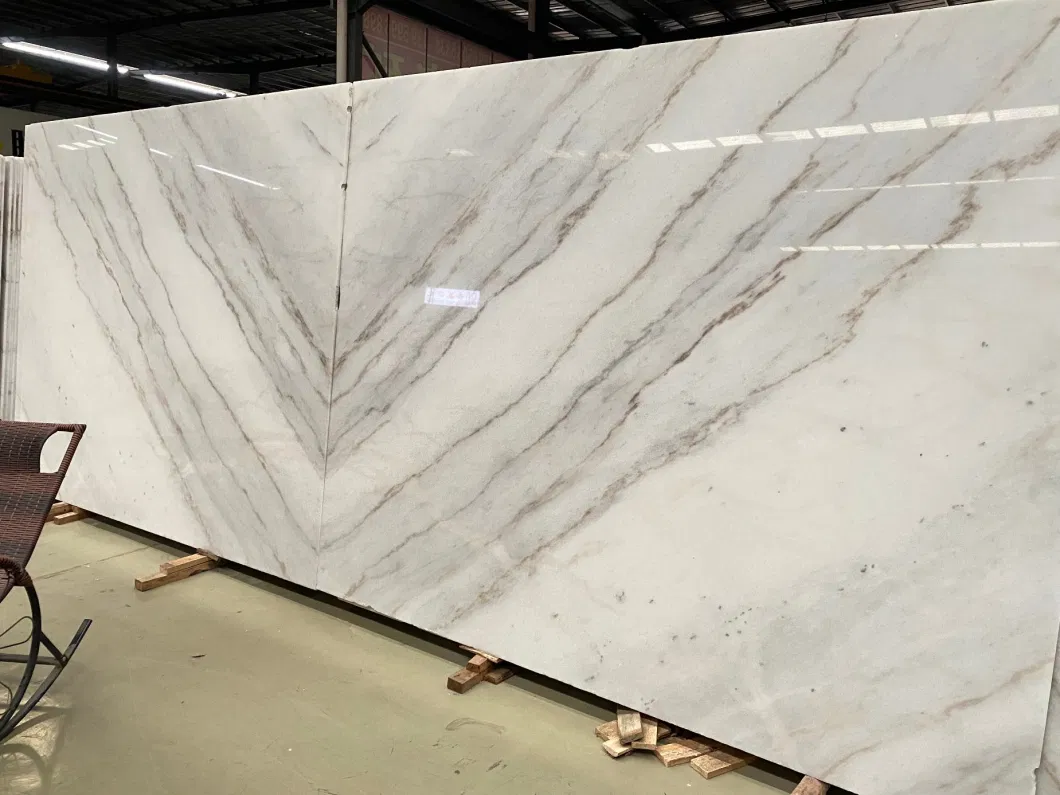 China Cheap Chinese Rainbow Guangxi White Marble Slabs &amp; Tiles