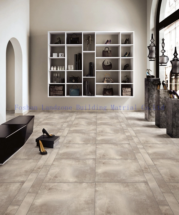 Light Gray Cement Series Ceramic Floor Tile