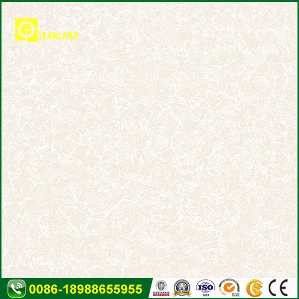 China New Product White Ivory Marble Polished Porcelain Floor Tile