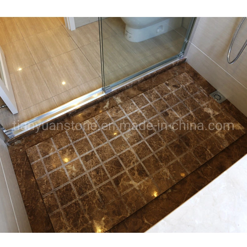 Marble Granite Stone Shower Base for Bathroom