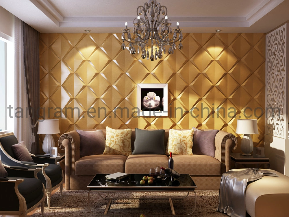 Hot Selling Three-Dimensional Wall Decoration Materials Soft Leather Wall Panel
