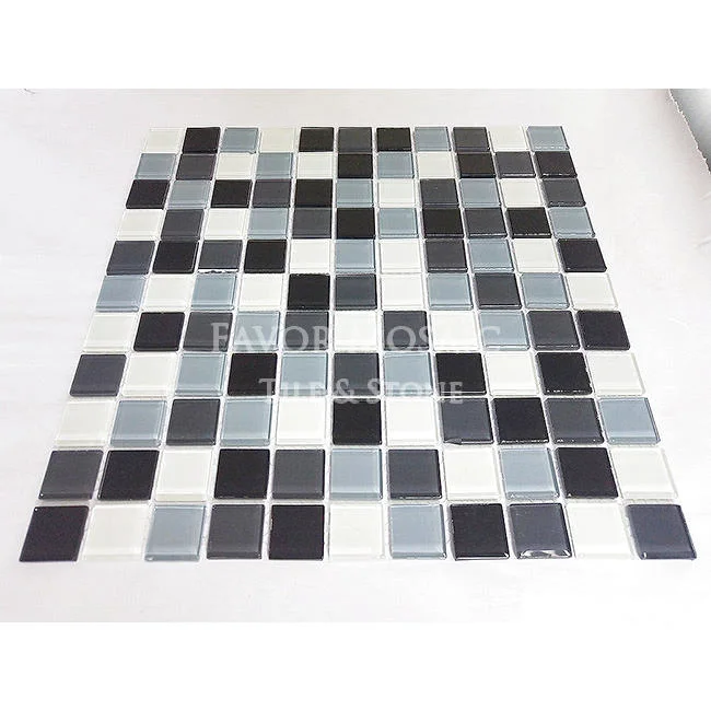 Manufacturer Price Tiles Glass Mosaic Glass Mosaic for Floor Wall Tile China Fashion in Stock