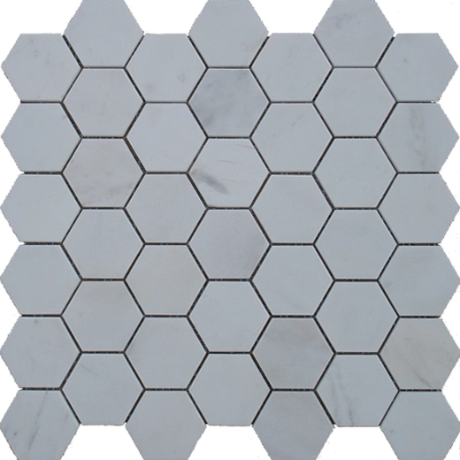 Carrara White Marble/Glass Mosaic Bathroom/Kitchen Home Decor Wall 3D/Hexagon/Herringbone Mosaic Tiles