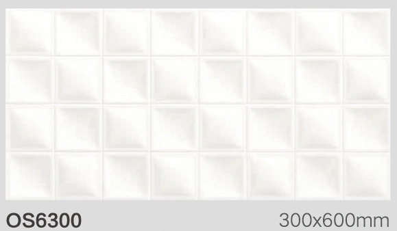 Wholesale Kitchen Tiles 12X24 Inch White Color Ceramic Wall Tile for Residential Projects