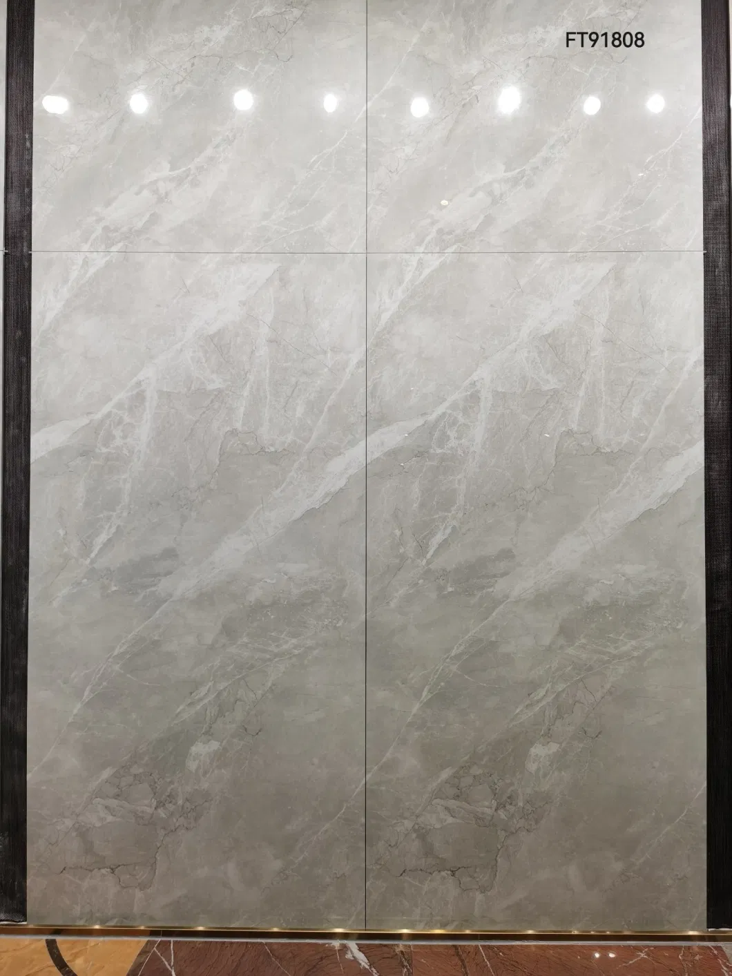 900*1800mm Foshan Bathroom Vitrified Full Body Glazed Polished Porcelain Ceramic Floor Flooring Wall Tile