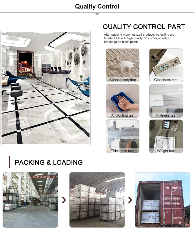 2020 New China Foshan Ceramic Good Quality Interior Thin Polished Decor Floor &amp; Wall Tile