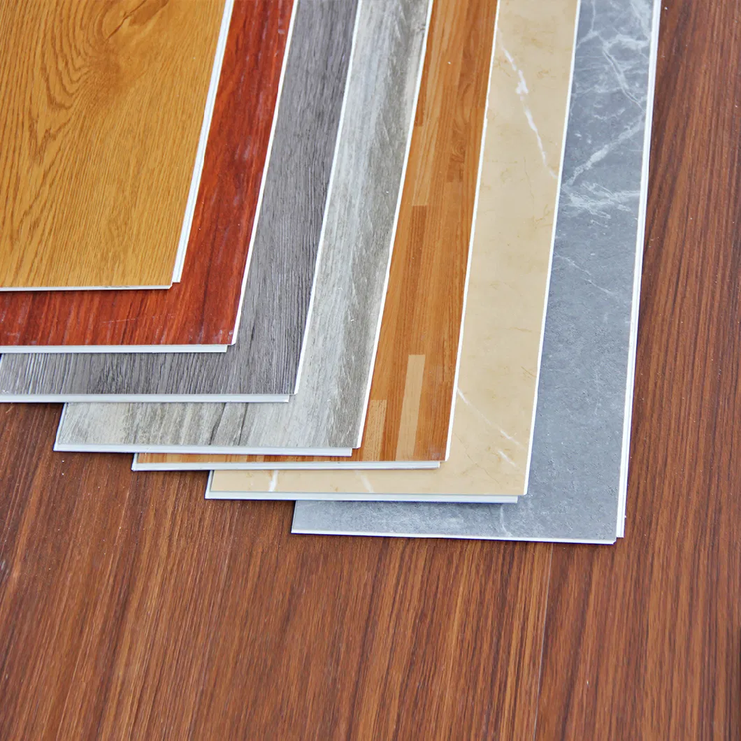 Spc Flooring Click Flooring Vinyl Tile 5mm with Pad Spc Flooring