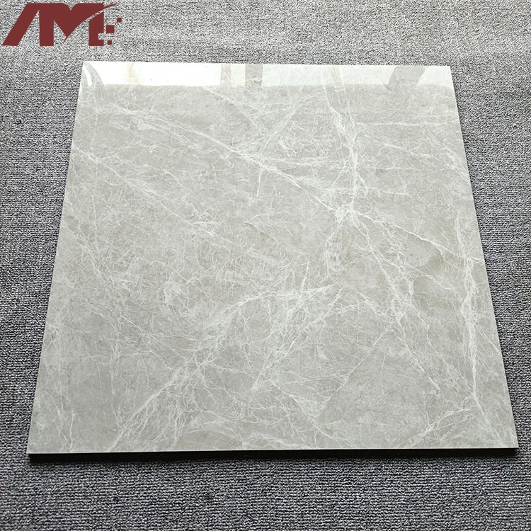 Chinese Gray Marble 600X600 Glazed Polished Floor Porcelain Tile