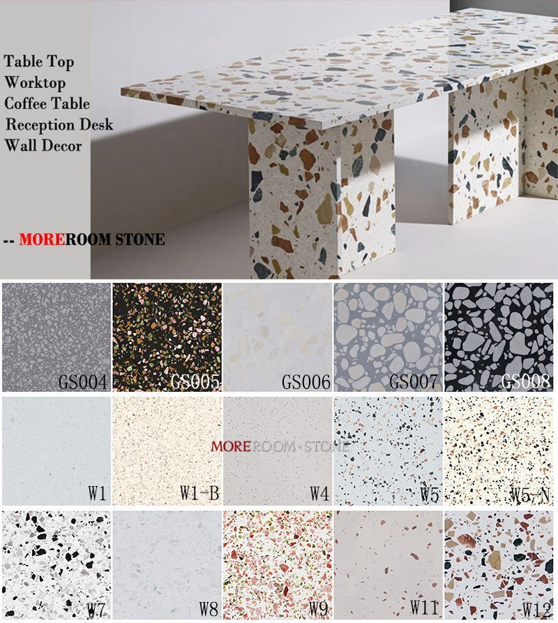 Chinese Factory Special Polishing Terrazzo Floor Tiles Bathroom