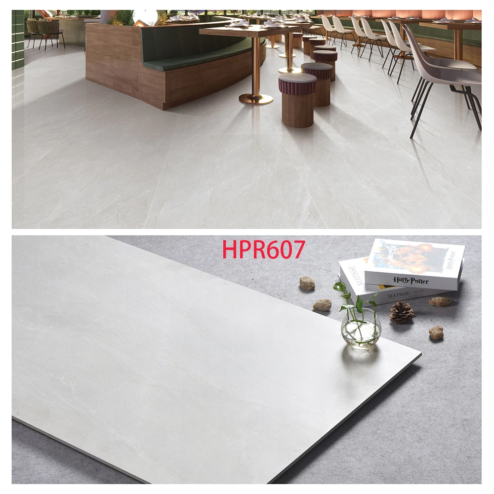 600*1200mm Ceramic Inkjet Soft Light Gray Indoor Large Wall and Floor Tile