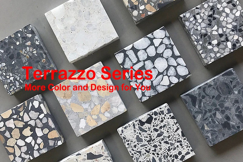 Chinese Factory Special Polishing Terrazzo Floor Tiles Bathroom