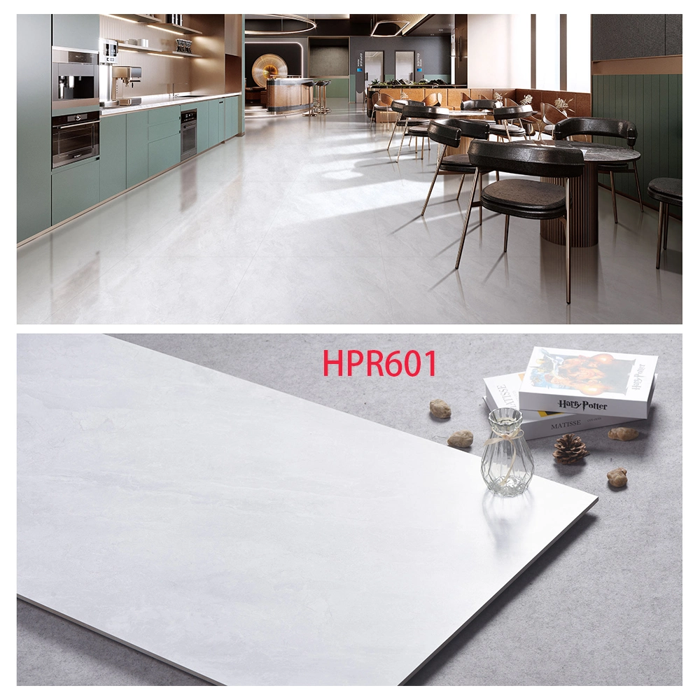 600*1200mm Ceramic Inkjet Soft Light Gray Indoor Large Wall and Floor Tile