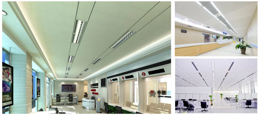 The False Hexagonal Acoustic Panel Suspended System Drop Ceiling Tiles Aluminum