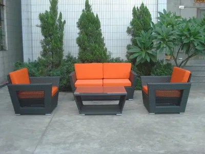 Outdoor Rattan Luxury Design Special Weaving Dubai Sofa Furniture