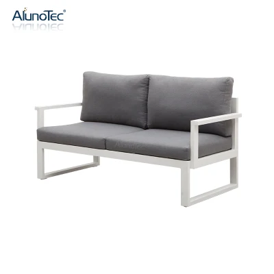 Outdoor Waterproof Patio Aluminum Frame 4 Seat Combination Garden Furniture Sectional Sofa Set