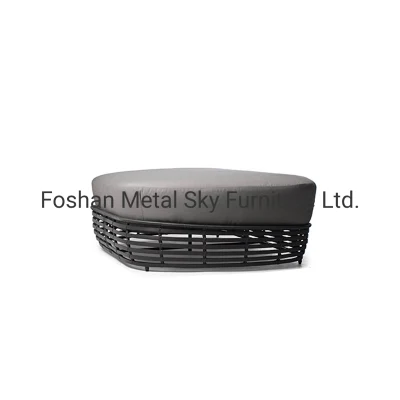 Outdoor Gazebo Patio Garden Glass Rattan Living Room Coffee Table