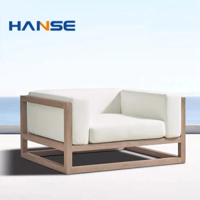 High Quality Outdside Deep Seating Garden Furniture Wooden Sofa Set Outdoor