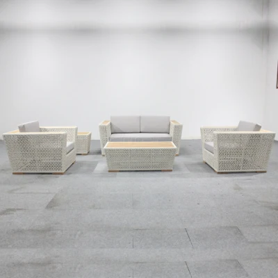 Quality Modern Outdoor Garden Sets Patio Rattan Wicker Furniture Table and Chairs Sofa Balcony Metal Furniture