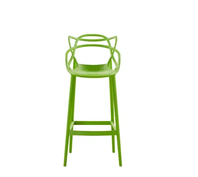 Wholesale Factory Cafe Kitchen Restaurant PP Dining Chair Cheap Plastic Bar Chair Cadeira De Plastico