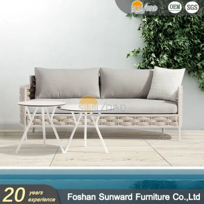 Sunward Modern Sofa Outdoor Hotel Home Garden Patio Rope Sofa Set Furniture