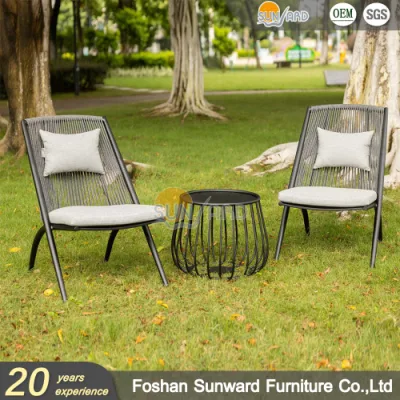 Sunward Modern Sofa Outdoor Hotel Home Garden Patio Rope Sofa Set Furniture