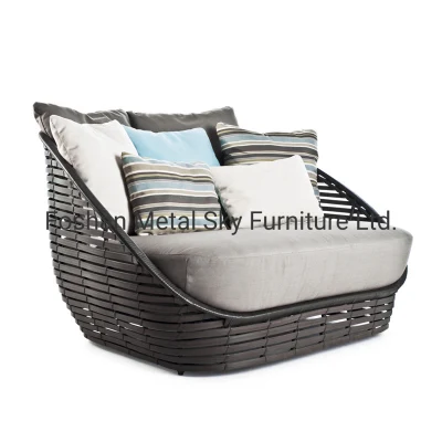 Outdoor Gazebo Patio Garden Glass Rattan Living Room Coffee Table