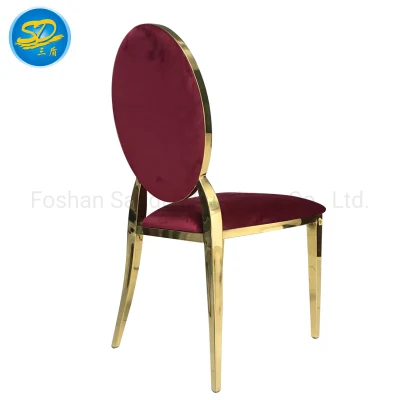 Cheap Price Stacking Event Rental Stainless Steel Banquet Wedding Dining Furniture Chair