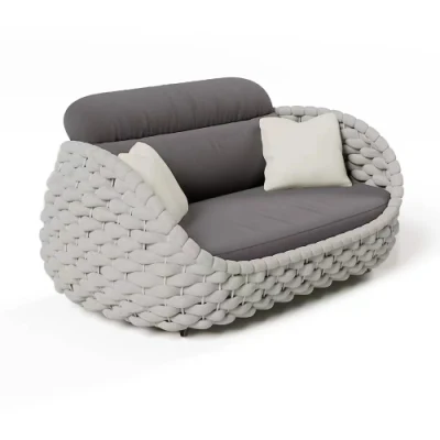 Garden Patio Modern Design Outdoor Beach Furniture Aluminium Sofa Set