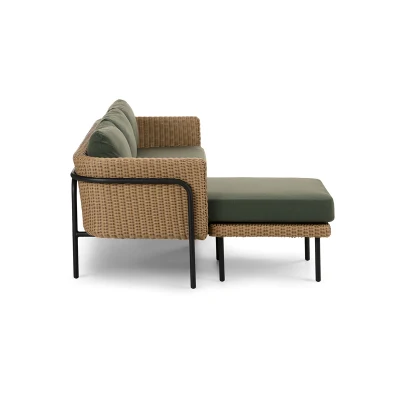 Outdoor Patio Furniture Sectional Rattan Wicker Modular Luxury Sofa Set