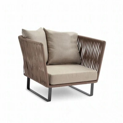 Modern Outdoor Furniture Wicker Garden Patio Rattan Sofa