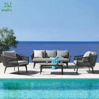Patio Leisure Hotel Balcony Project Furniture Aluminum Design Outdoor Garden Set