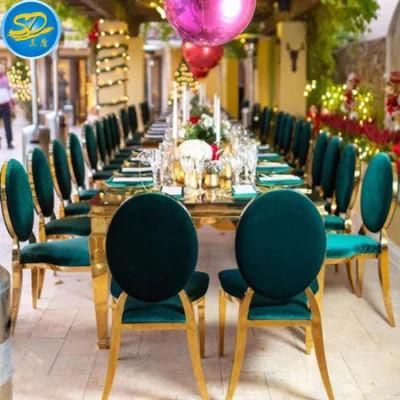 Cheap Price Stacking Event Rental Stainless Steel Banquet Wedding Dining Furniture Chair