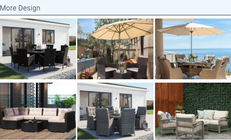 Top Selling Rattan Garden Furniture Weathered Teak Outdoor Sofa Modern Outdoor Furniture