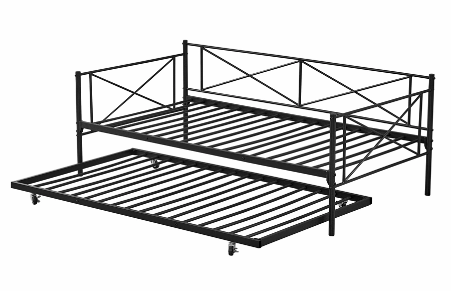 Metal Twin Daybed Frame Multifunctional Sofa Bed for Livingroom Guest Room