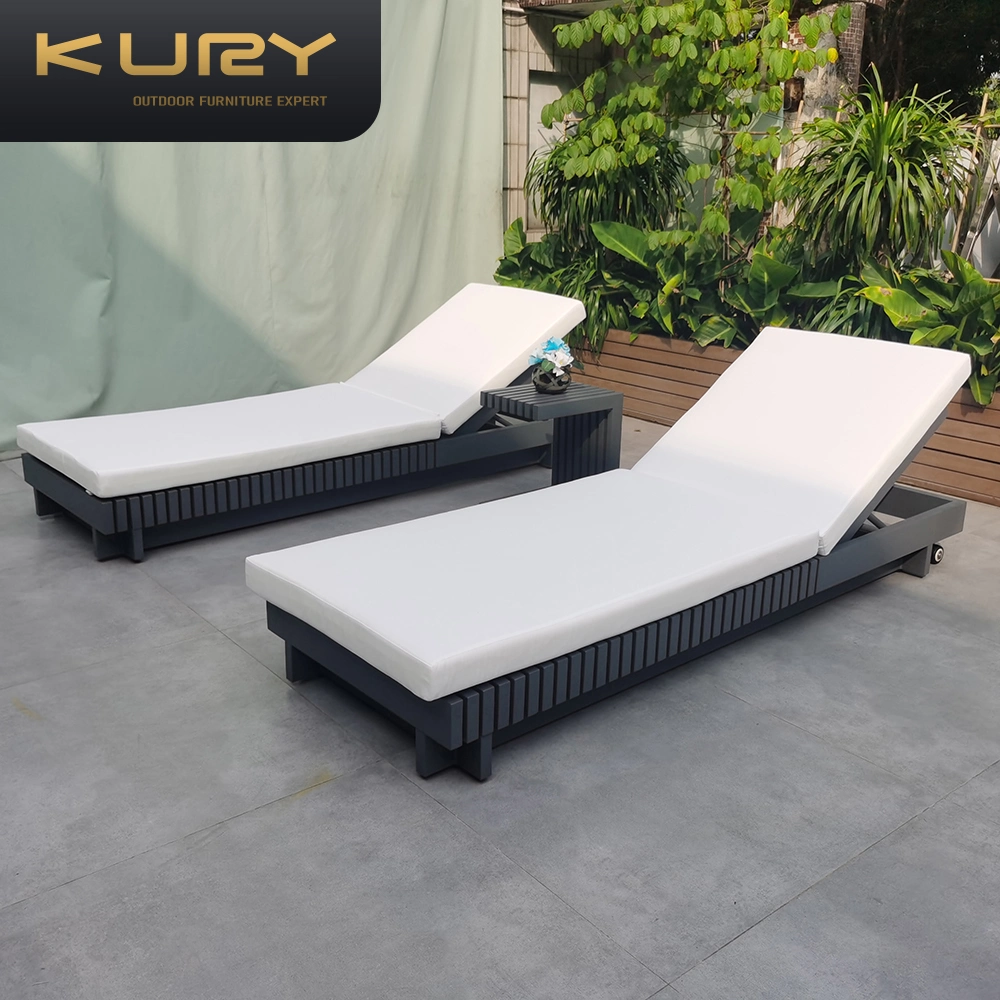 Hot Sale Factory Supply Aluminium Outdoor Sun Lounger