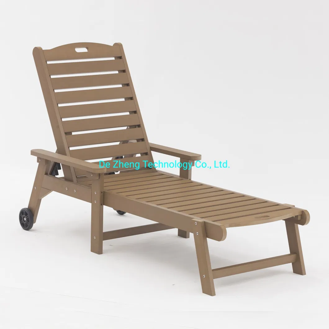 China Wholesale Modern Outdoor Home Garden Chaise Lounge for with Cushion