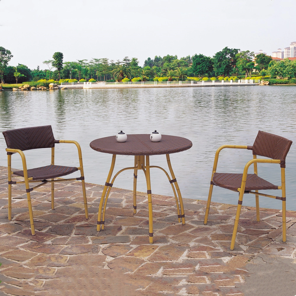 Modern Design Rattan Balcony Bistro Furniture Set