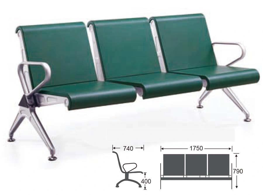 Public Furniture Airport Hospital Waiting Room Chairs Metal Seating Waiting Chair