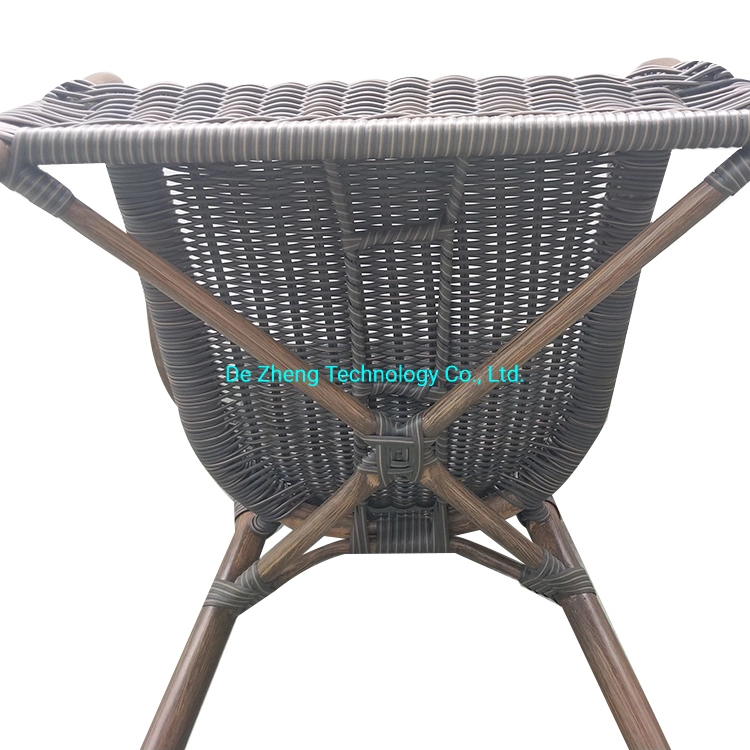 New Design in Vintage Wicker Rattan Patio Outdoor Dining Set Hotel Chair Rattan Furniture