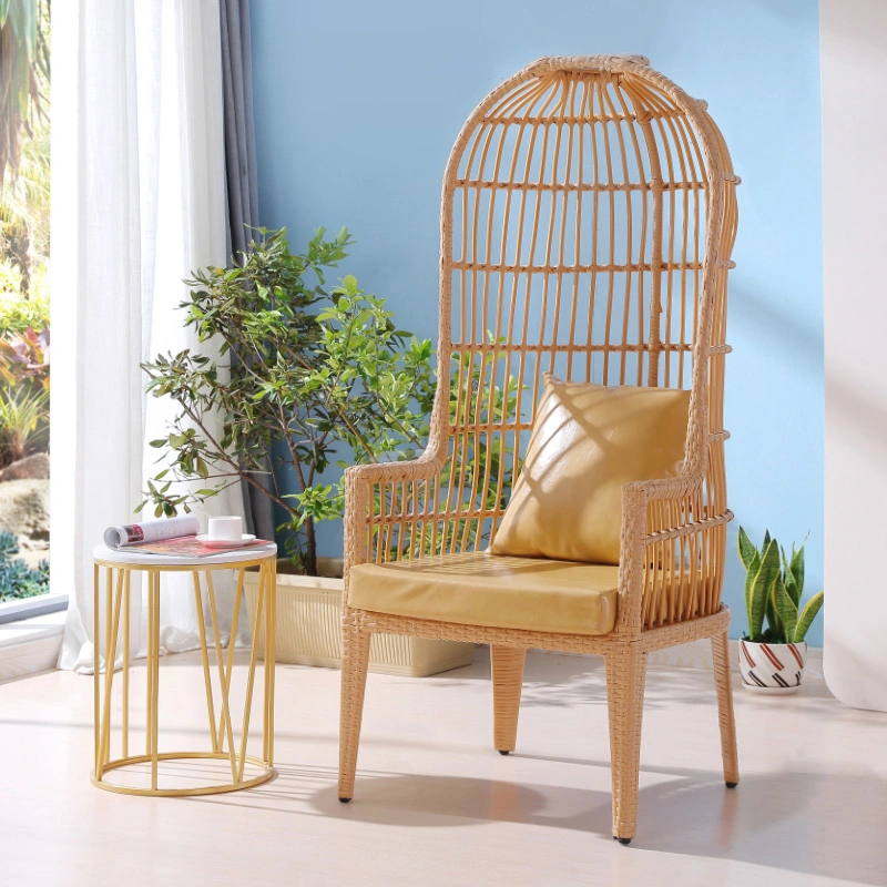 Dining Bar Tables Bird Cage High Back Pastoral Coffee Shop Hotel Lounge Reception Modern/Home/Hotel/Garden /Patio/Chair Rattan Outdoor Sofa Princess Chair