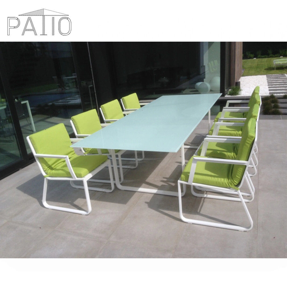 Chinese Wholesale Hot Sale Aluminium Frame Table and Chair Modern High Quality Outdoor Home Garden Patio Furniture