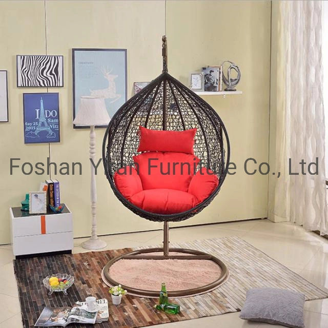 Outdoor Garden Fashion Wicker Indoor Rattan Swing Chair/High Quality Patio Furniture