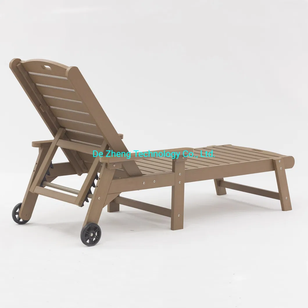 China Wholesale Modern Outdoor Home Garden Chaise Lounge for with Cushion