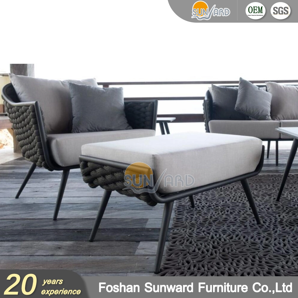 Popular Home Rattan Outdoor Furniture Leisure Rope Sofa