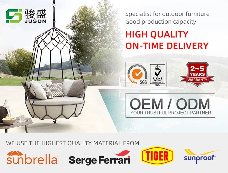 Professional Supplier Modern Outdoor Garden Set for Hotel Home Living Room Villa Balcony Leisure Sofa Furniture