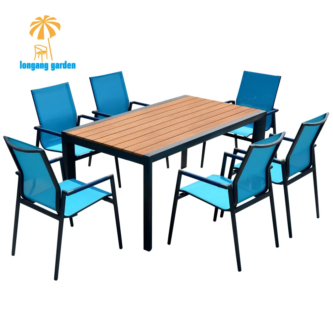 Modern Fashion Design Outdoor Woven Dining Chairs and Tables Dining Room Furniture