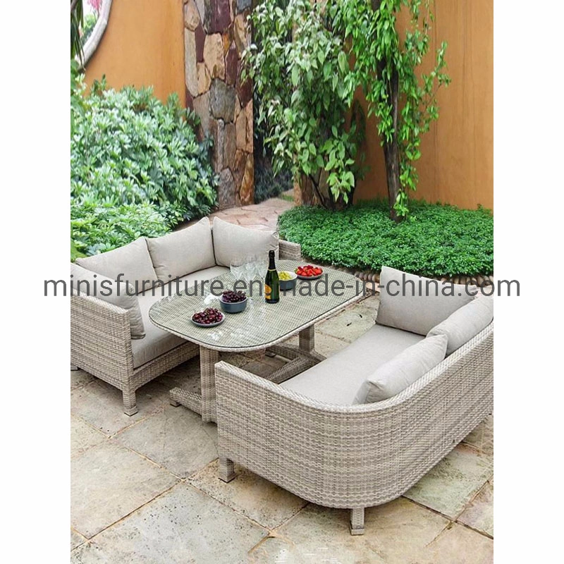 (MN-OSF21) Popular Hotel/Home Outdoor Garden Furniture Leisure Rattan Sofa