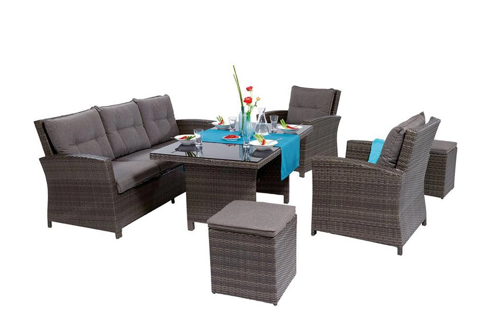 Rattan Garden Furniture Friends Conversation Outdoor Sofa Set Outdoor Lounge Sofa